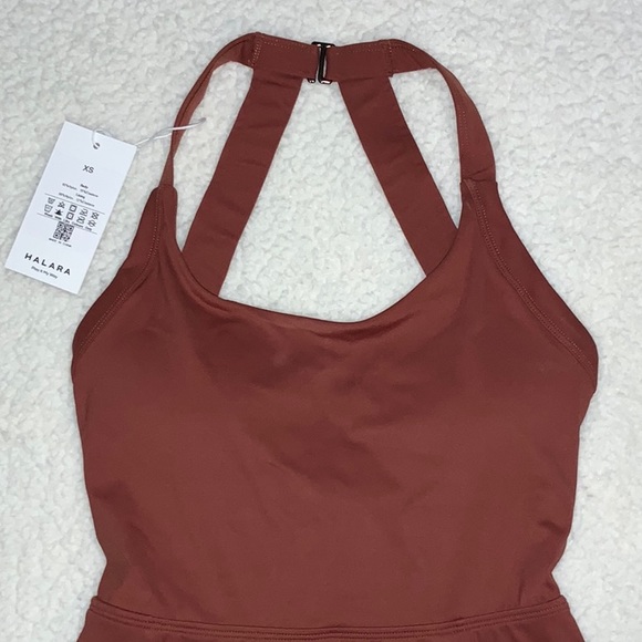 HALARA - NWT Backless Cut Out Twisted Side Pocket Split Midi Casual Dress - Picture 6 of 13